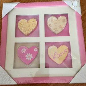 Girls room box picture frame